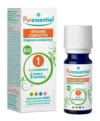 PURESSENTIEL ORIGANO COMPATTO OLIO ESSENZIALE BIO 5 ML