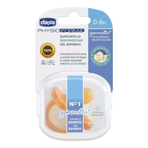 CHICCO GOMMOTTO IN CAUCCIU' 0-6 MESI 1 PEZZO