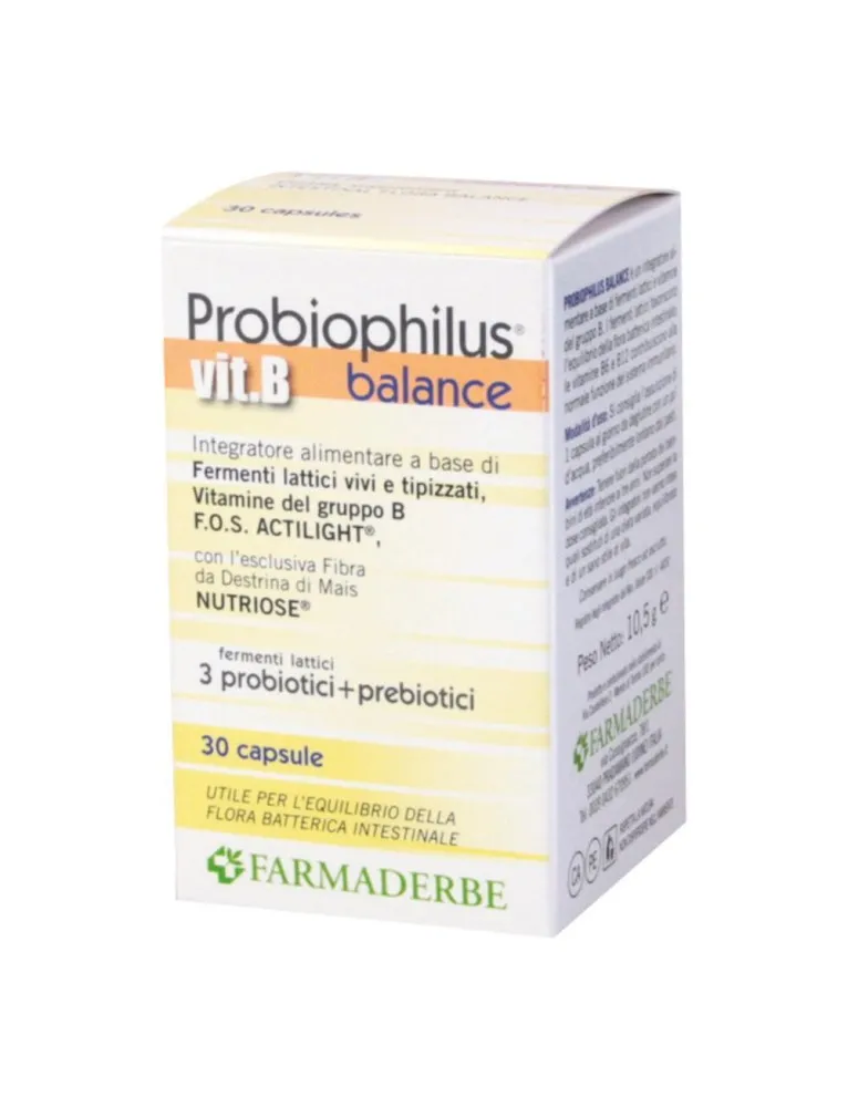 Probiophilus Vit B Balance 30 Capsule