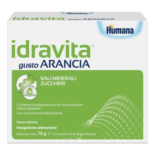 IDRAVITA GUSTO ARANCIA 12 BUSTINE DA 6,25 G