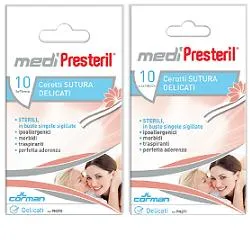 CEROTTO PER SUTURA MEDIPRESTERIL 3X75 MM 10 PEZZI