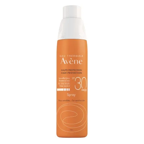 Avène Crema Solare Spray SPF30 Per la pelle sensibile di viso e corpo  - Flacone 200 ml