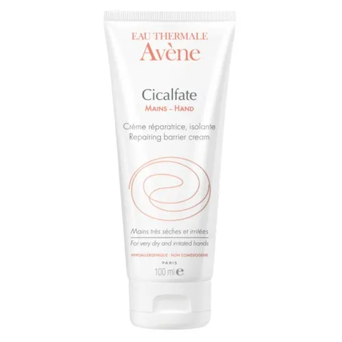 Avène Cicalfate Crema mani lenitiva e ristrutturante per mani secche e irritate  - Tubo 100 ml