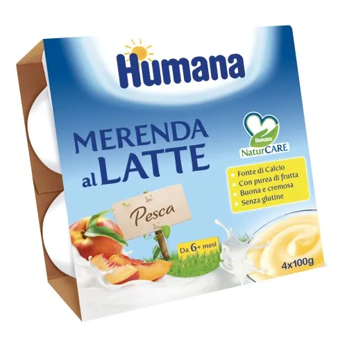 HUMANA MERENDA PESCA 4 X 100 G