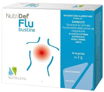 NUTRIDEF FLU 14 BUSTINE - INFLUENZA RAFFREDDORE