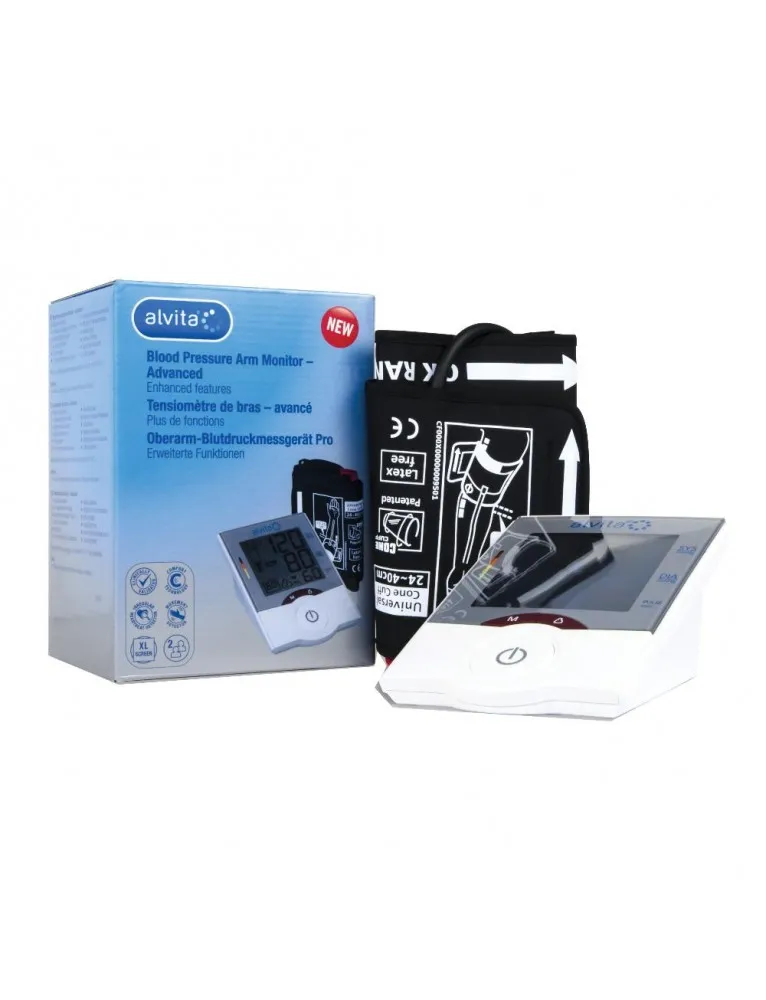 Alvita Sfigmomanometro Misuratore di Pressione da Braccio Automatico