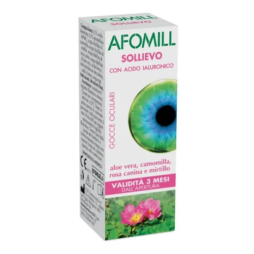 Afomill Sollieco Gocce oculari occhi - Flacone da 10 ml