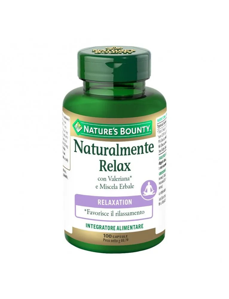 NATURALMENTE RELAX 100CPS