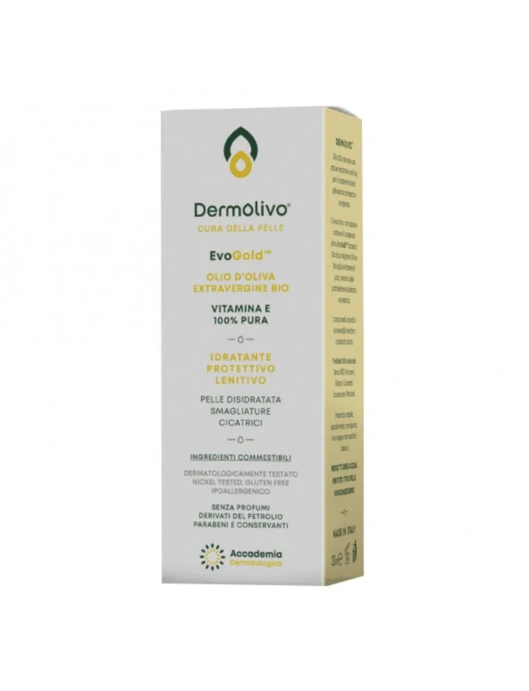 Dermolivo Olio d'oliva Extravergine Bio Idratante 30ml