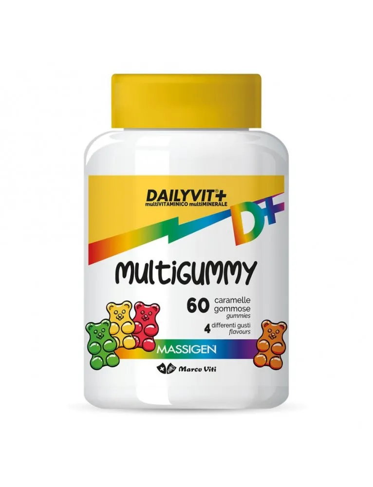 Massigen Dailyvit Multigummy 60 Caramelle Gommose