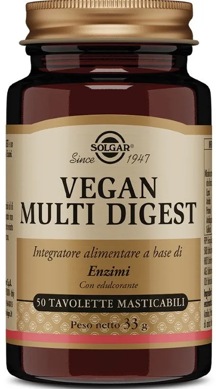 VEGAN MULTI DIGEST 50 TAVOLETTE MASTICABILI