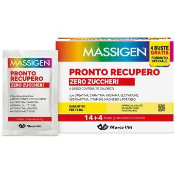 MASSIGEN PRONTO RECUPERO SENZA ZUCCHERO 18 BUSTINE EDIZIONE SPECIALE 2025