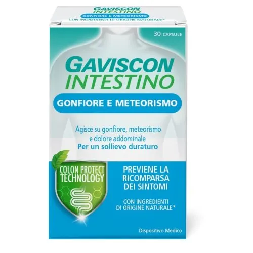 GAVISCON INTESTINO GONFIORE 30 capsule.