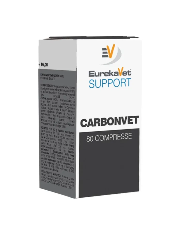 CARBONVET VETCARE 80CPR 500MG