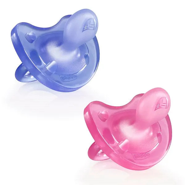CHICCO GOMMOTTO IN SILICONE GIRL 6-16 MESI 2 PEZZI