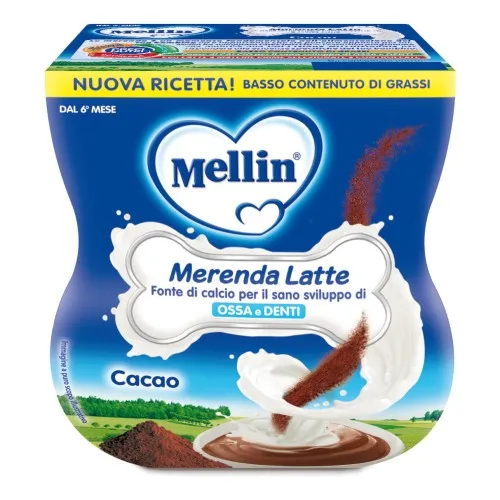 MELLIN MERENDA LATTE CACAO 2 X 100 G