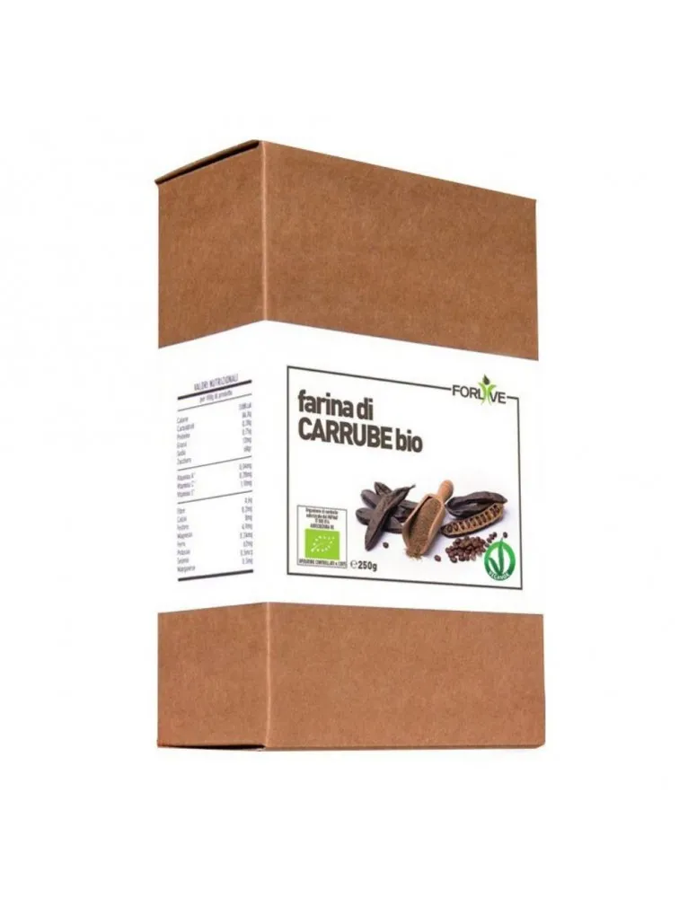 FARINA DI CARRUBE BIO 250GR FO