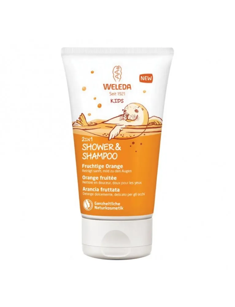Weleda Kids Doccia Shampoo 2 In 1 Arancia Fruttata 150ml