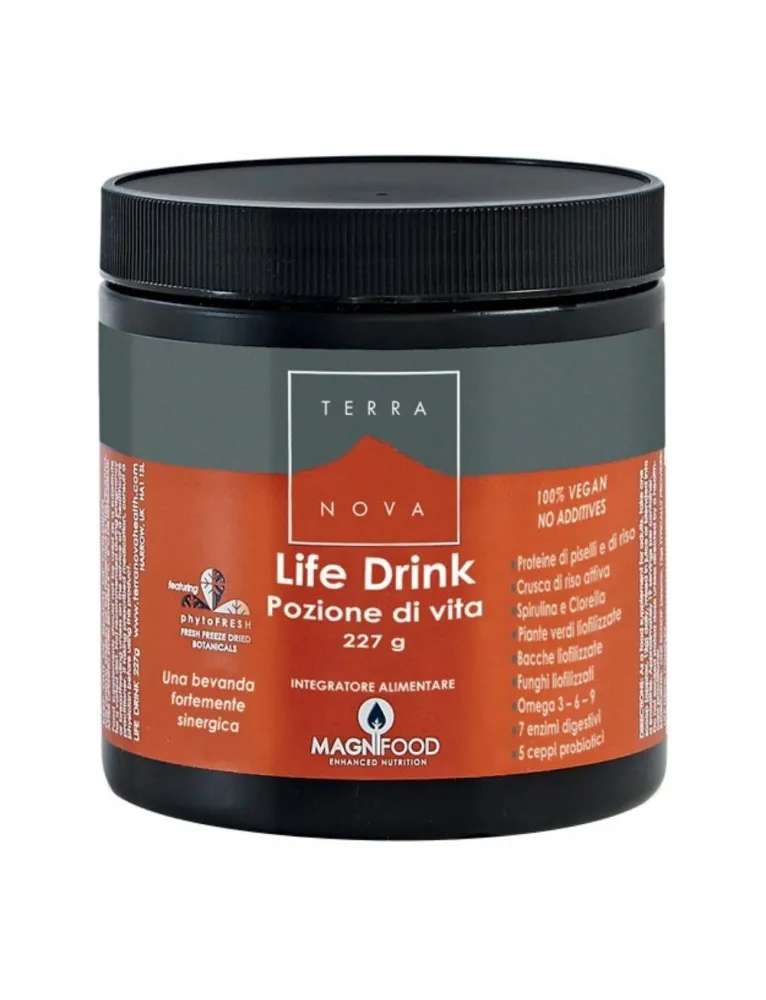 Terranova Life Drink Integratore tonico 227g
