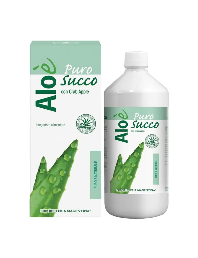 Aloè Puro Succo con Crab Apple 1000ML