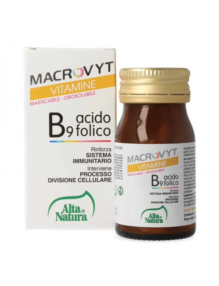 MACROVYT ACIDO FOLICO 40CPR