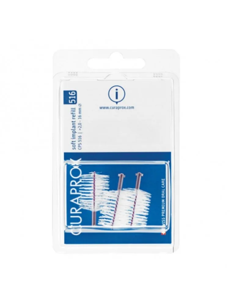 Curaprox Soft Implant 516 Viola 3 Scovolini