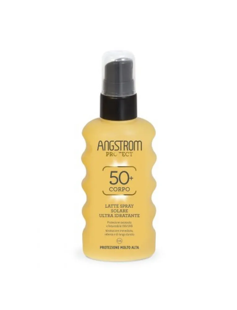 Angstrom Latte Spray Solare Corpo Ultra Idratante Spf50+ 175 ml