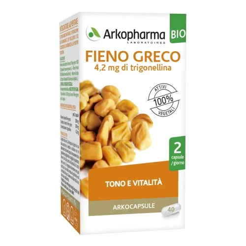 ARKO CAPSULE FIENO GRECO BIO 40 CAPSULE