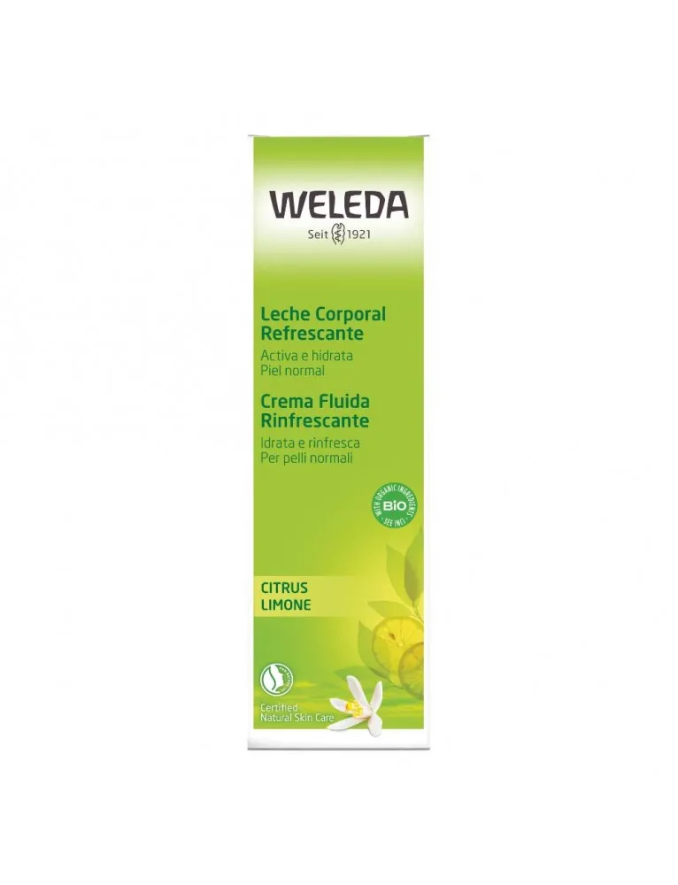 Weleda Crema Fluida Rinfrescante Al Limone 200ml