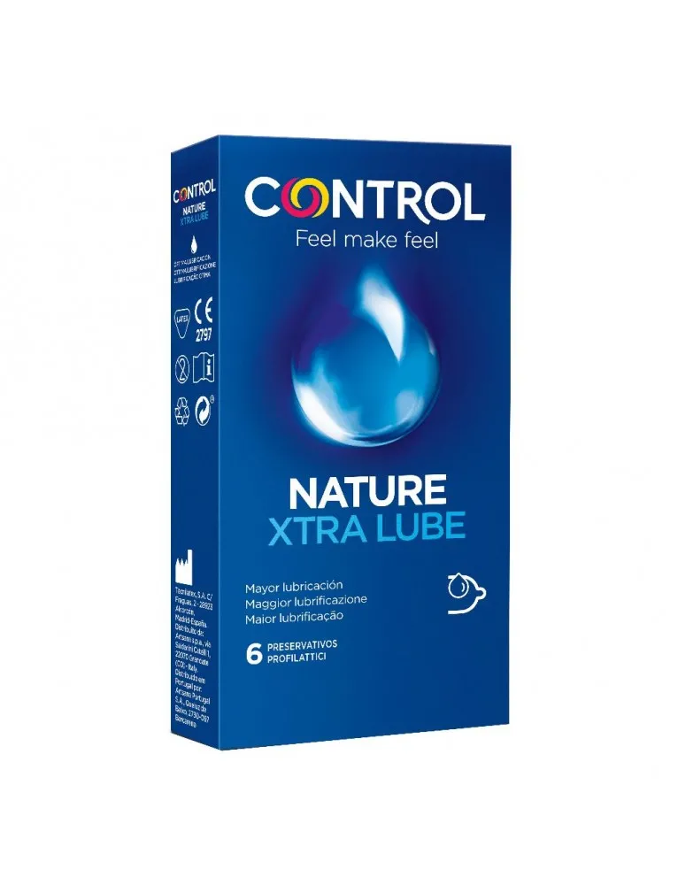 Control Nature Xtra Lube 6 Pezzi