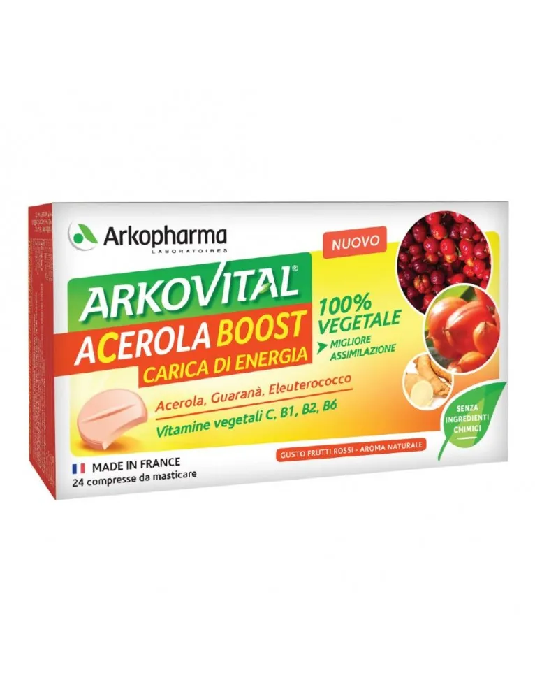 Arkopharma Acerola Boost 24 Compresse