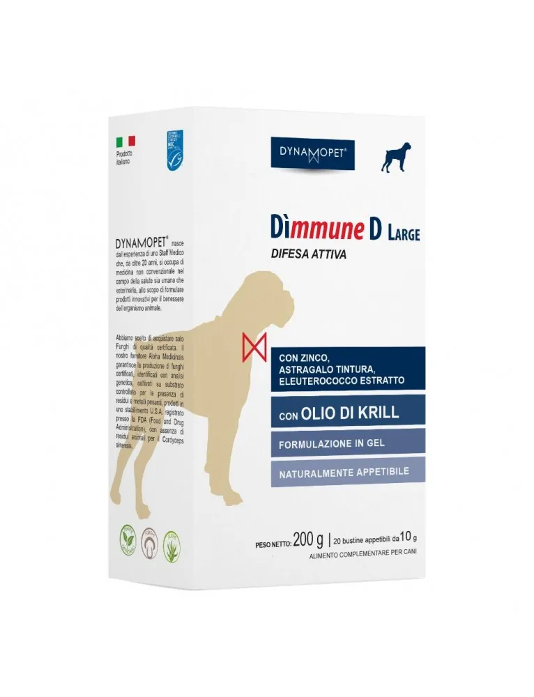 Dimmune D Large Cani Taglia Grande 20 Bustine