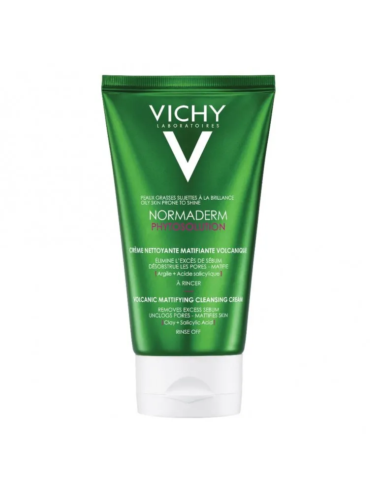 Vichy Normaderm Crema detergente all'argilla per pelle mista e grassa 125ml