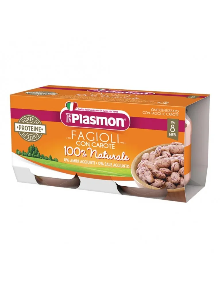 OMO PL.Fagioli/Carote 2x80g