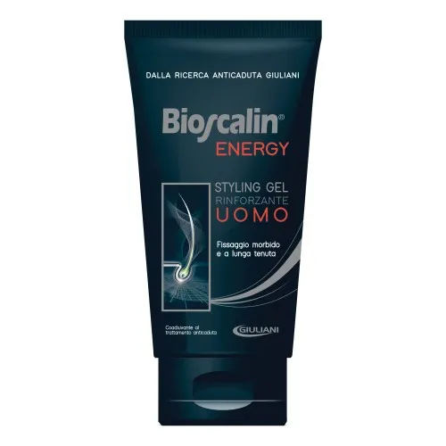 Bioscalin energy styling gel azione modellante e fortificante indicato per uomo - Tubo da 150 ml.