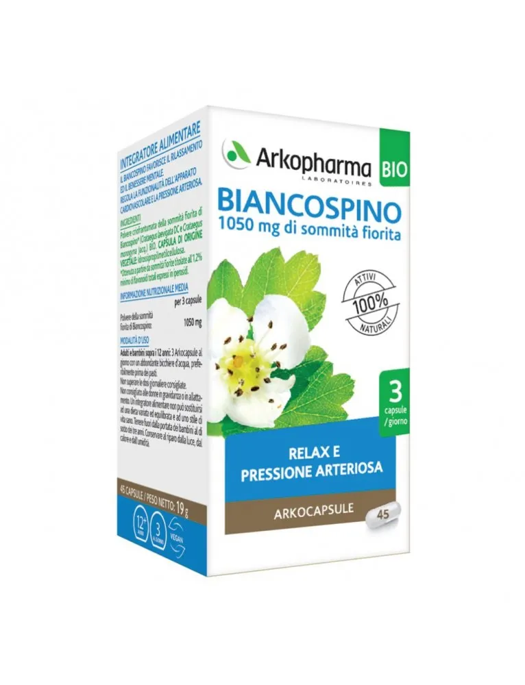Arkocapsule Biancospino 45 Capsule