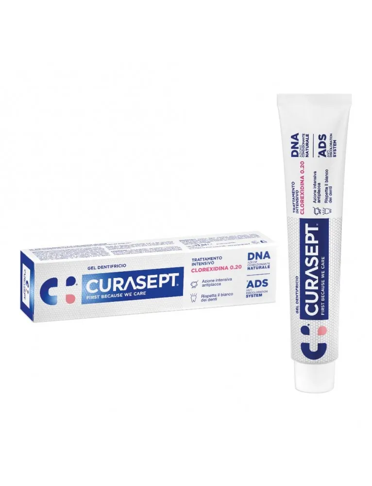 Curasept Dentifricio Trattamento Intensivo Ads+Dna 0,20 75ml