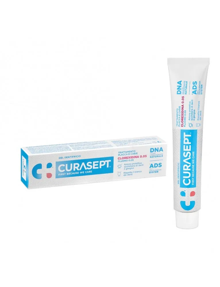 Curasept Ads Dna Gel Dentifricio Clorexidina 0,05% + Fluoro 75ml