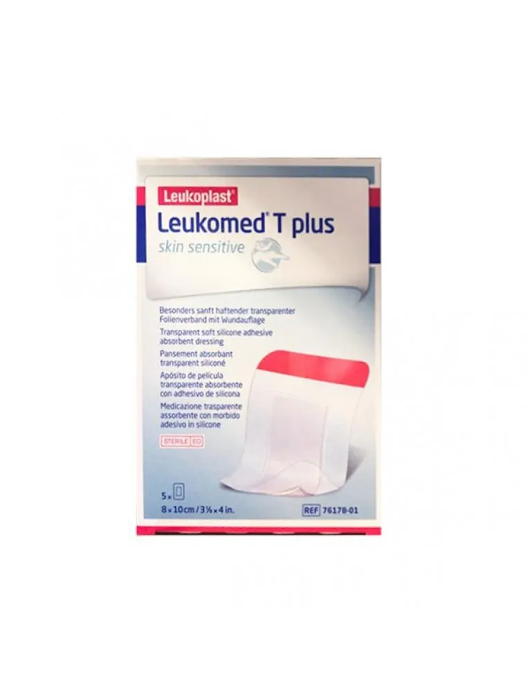 Leukomed T Plus Medicazione Post Operatoria Trasparente Impermeabile 8x10cm 5 Pezzi
