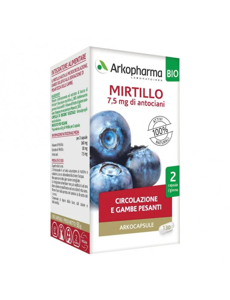 ARKOCAPSULE Mirtillo 130 Cps