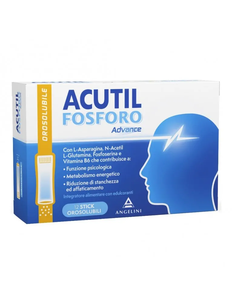 Acutil Fosforo Advance 10 Stick Orosolubili