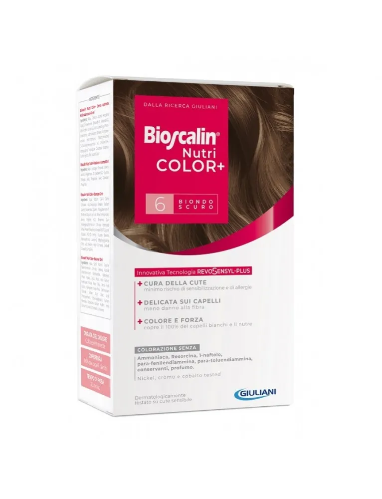Bioscalin Nutri Color Plus 6 Biondo Scuro