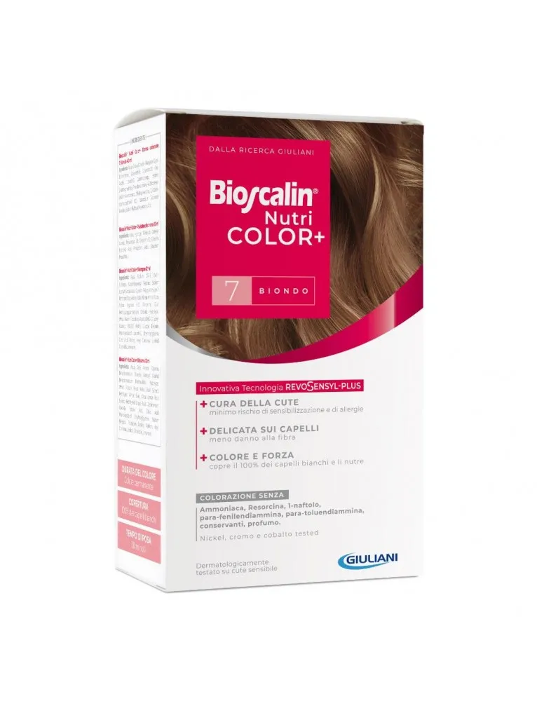 Bioscalin Nutricol Colorazione Permanente 7 Biondo