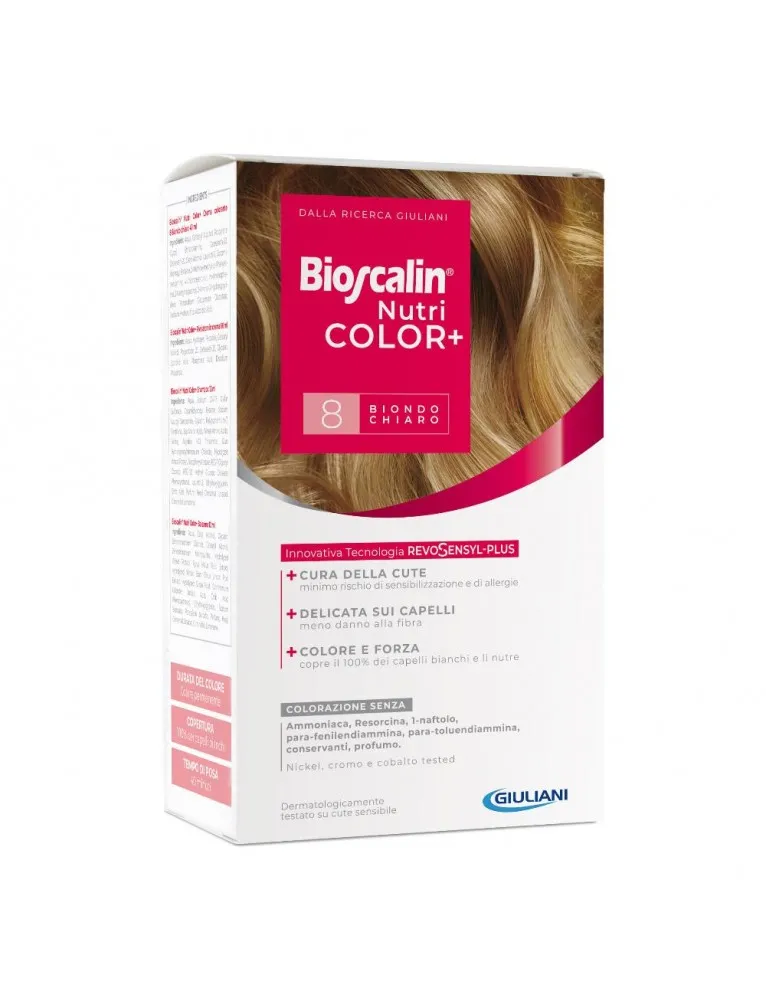 Bioscalin Nutricol Più 8 Biondo Chiaro