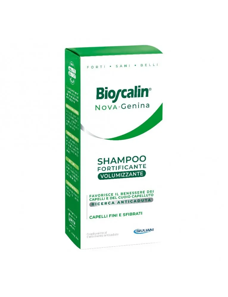 Bioscalin Nova Genina Shampoo Fortificante Volumizzante 200ml