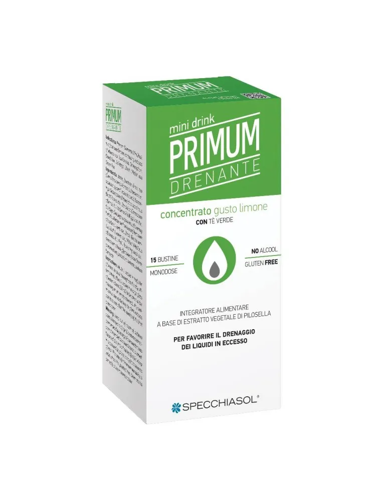 Primum Drenante Minidrink Limone 15 stick