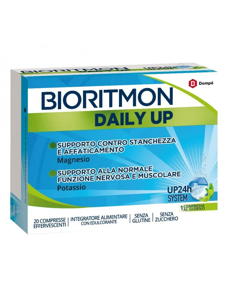 Bioritmon Daily Up 20 Compresse Senza Zucchero