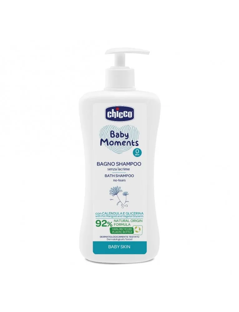 Chicco Baby Moments Bagno Shampoo Delicato senza lacrime 500ml