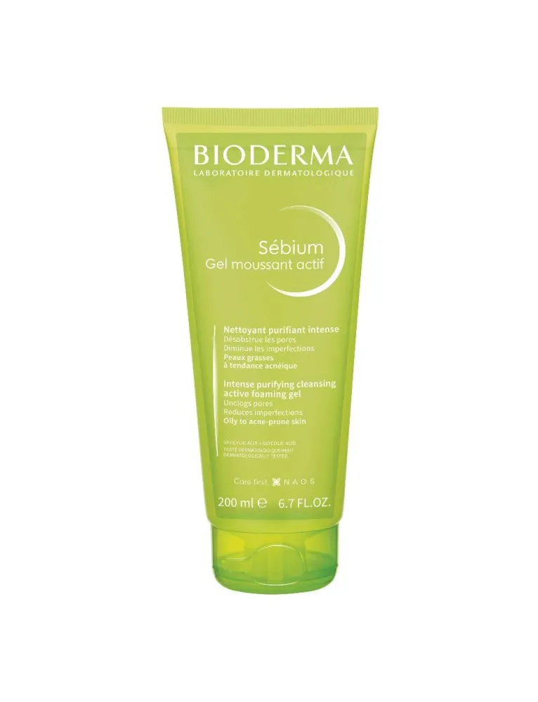 Bioderma Sébium Gel Moussant Actif 200ml
