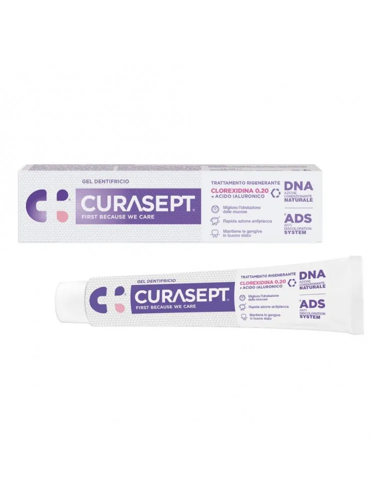 Curasept Gel Dentifricio Ads Dna Trattamento Rigenerante 75ml